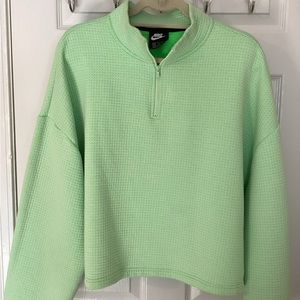 Nike cropped sweatshirt